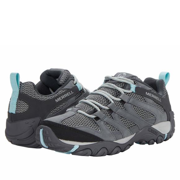MERRELL WOMENS ALVERSTONE HIKING SHOE, STORM, 7.5 US - Picture 1 of 6